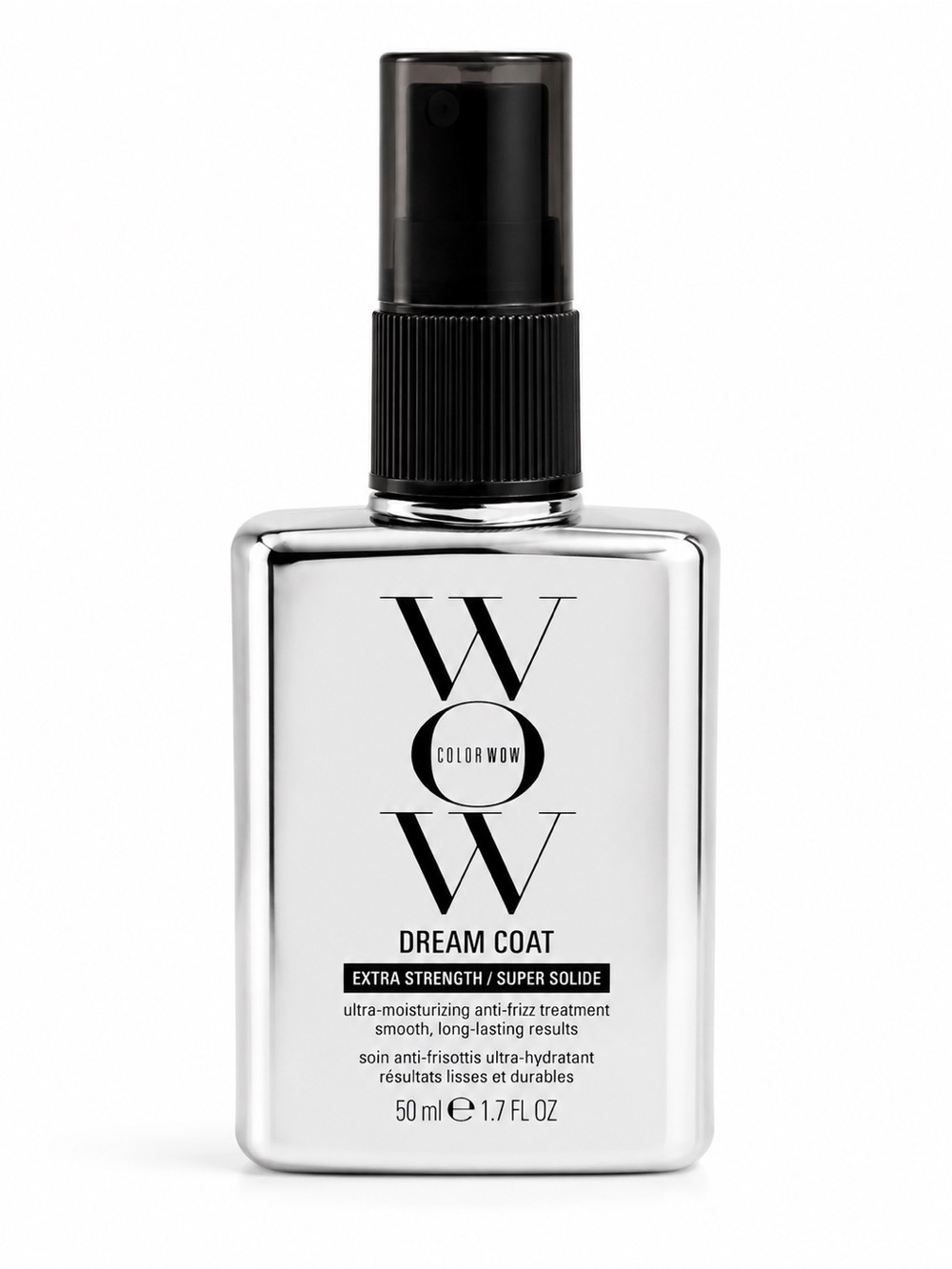 wow Dream Coat‎ Extra Strength Anti-Frizz Spray — Black